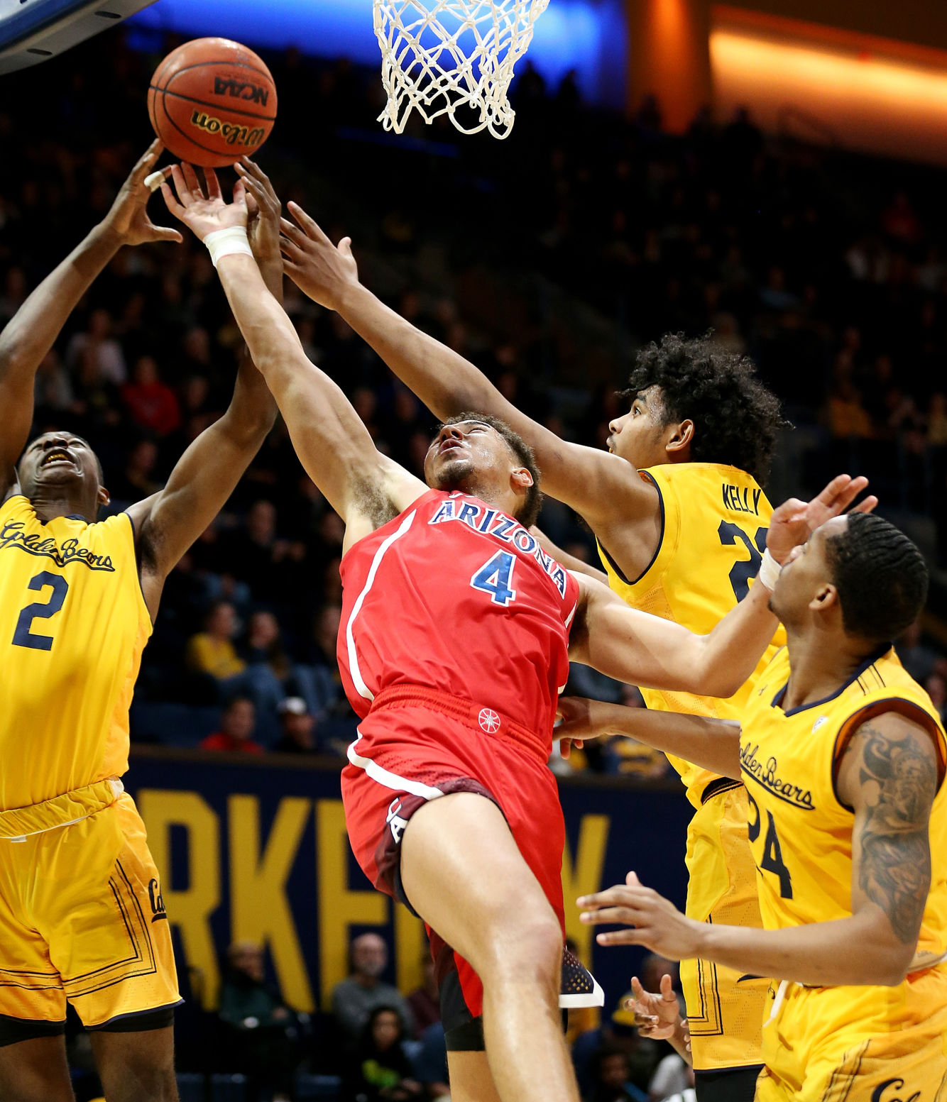 Arizona Wildcats vs. Cal Golden Bears men's college basketball